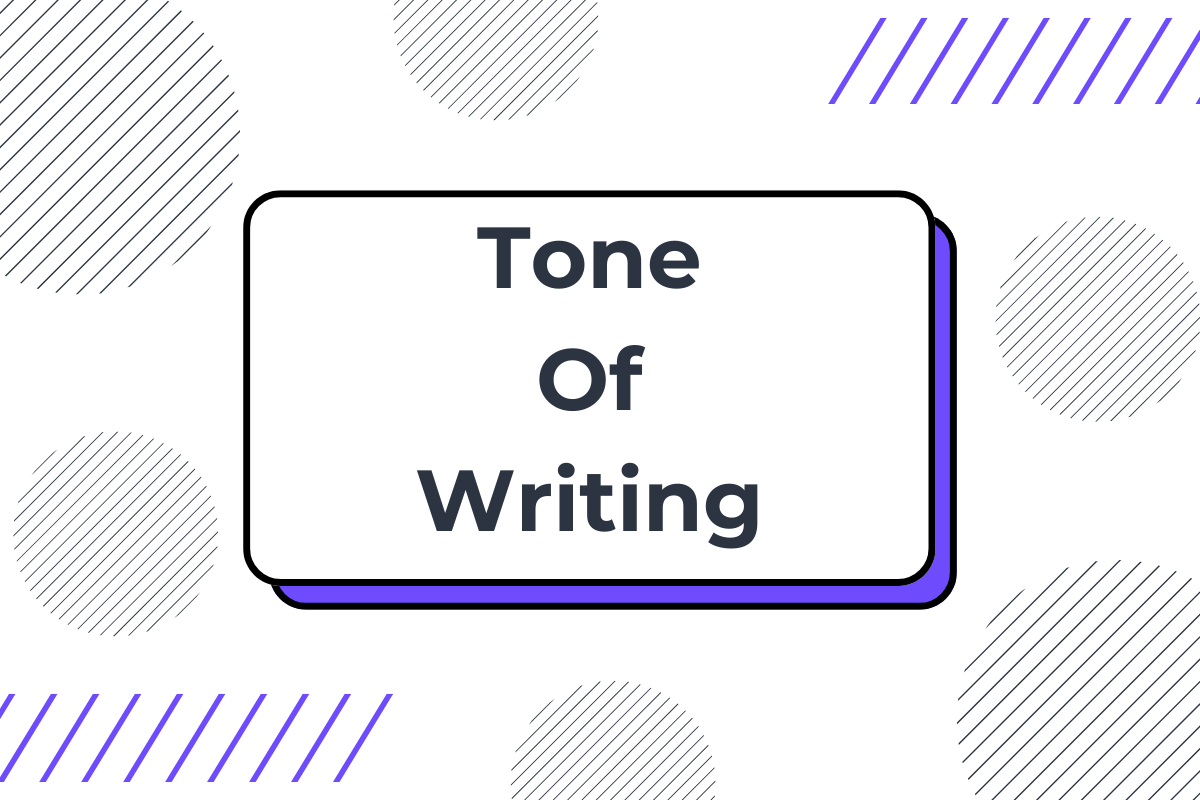 how to change the tone of writing