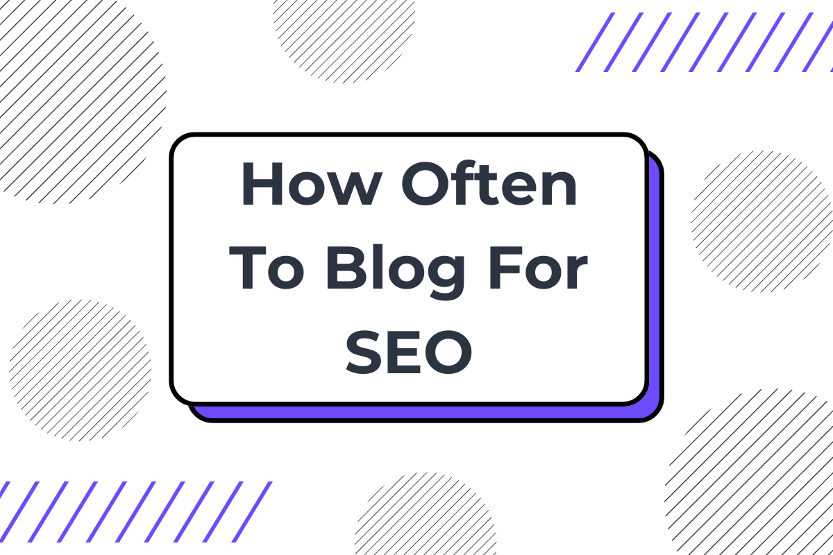 how often should you blog for seo