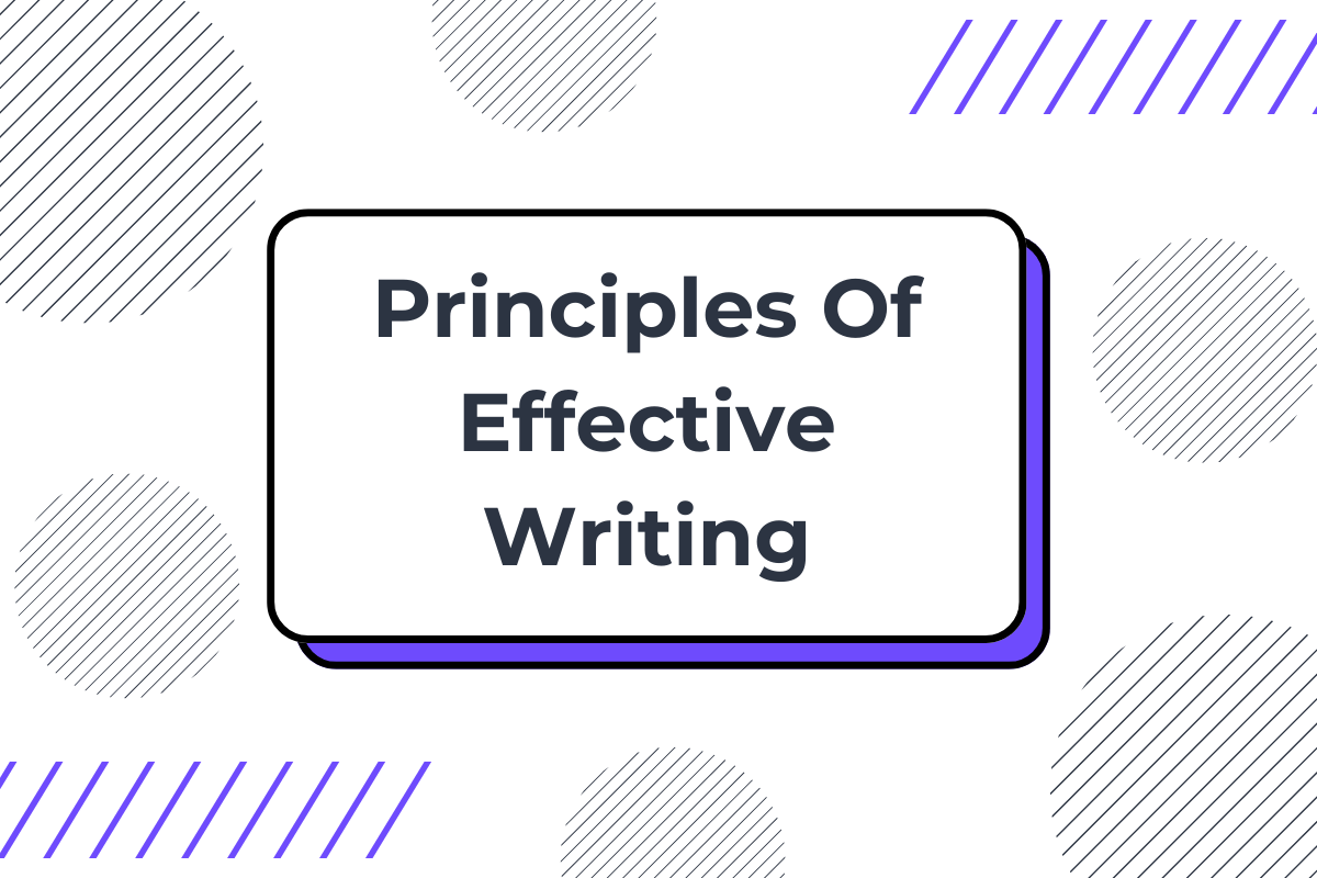 principles of effective writing